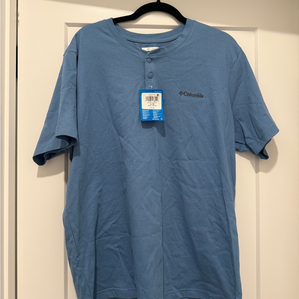 Columbia Men's Blue Shirt NWT